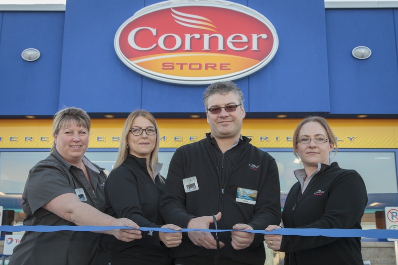 A new Corner Store with Ultramar service station opens in Cornwall