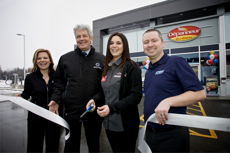 A FIRST CORNER STORE WITH ULTRAMAR SERVICE STATION OPENS IN BLAINVILLE